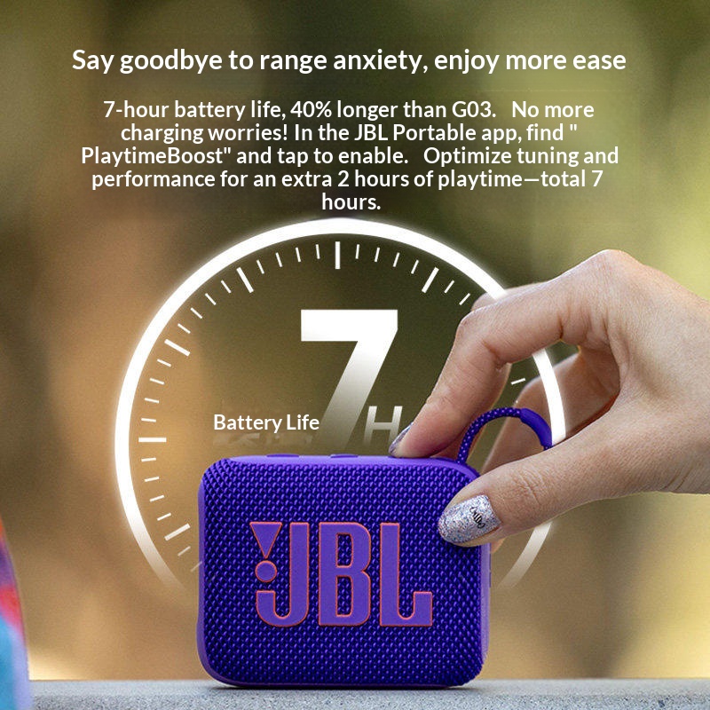 ลำโพงพกพา JBL GO4 น้ำหนักเบา เ - Jbl Speaker Go 4 บทวิจารณ์และราคา