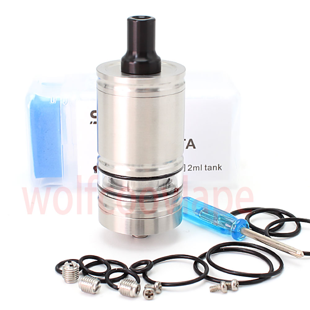 Wolfcoolvape Lindy RTA 316SS แ - Vaping Air บทวิจารณ์และราคา