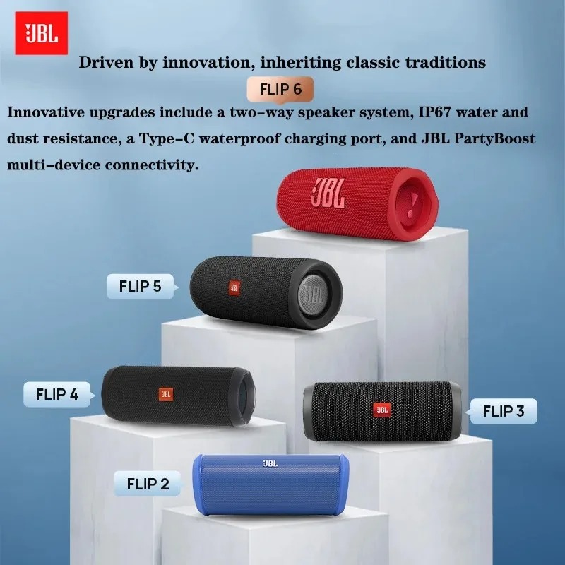 ลำโพงบลูทูธ JBL Flip 6 ขนาดกะท - Jbl Speaker Flip 6 บทวิจารณ์และราคา